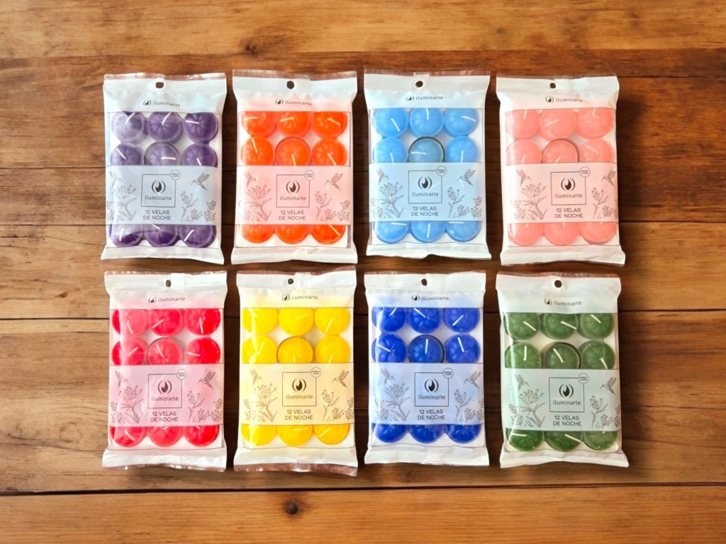 VELAS COLOR X12
