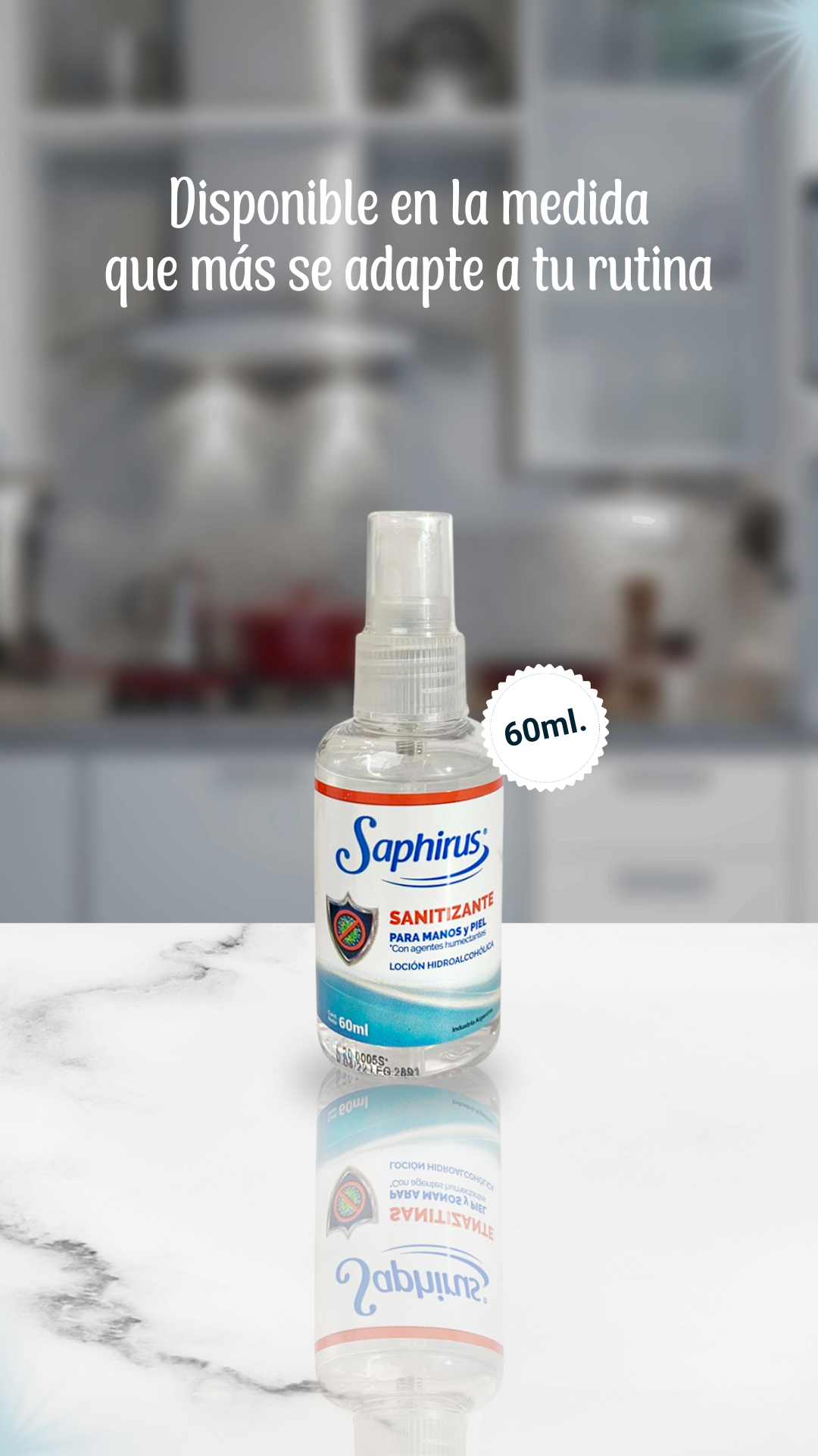 SANITIZANTE 60ML